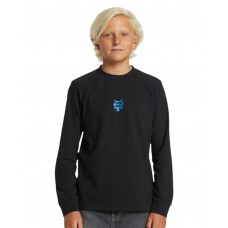 QUIKSILVER AQBZT04453-KVJ0 ΠΑΙΔΙΚΗ ΜΠΛΟΥΖΑ ΒΑΜΒΑΚΕΡΗ ΜΑΚΡΥΜΑΝΙΚΗ ΑΓΟΡΙ ΜΑΥΡΗ